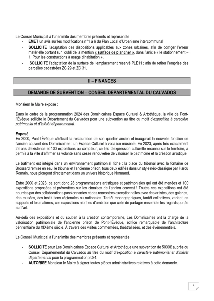PV conseil municipal - page 8