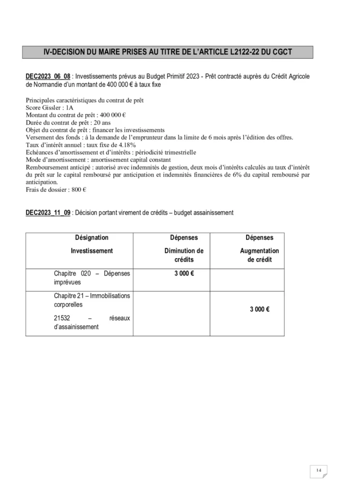 PV conseil municipal - page 14