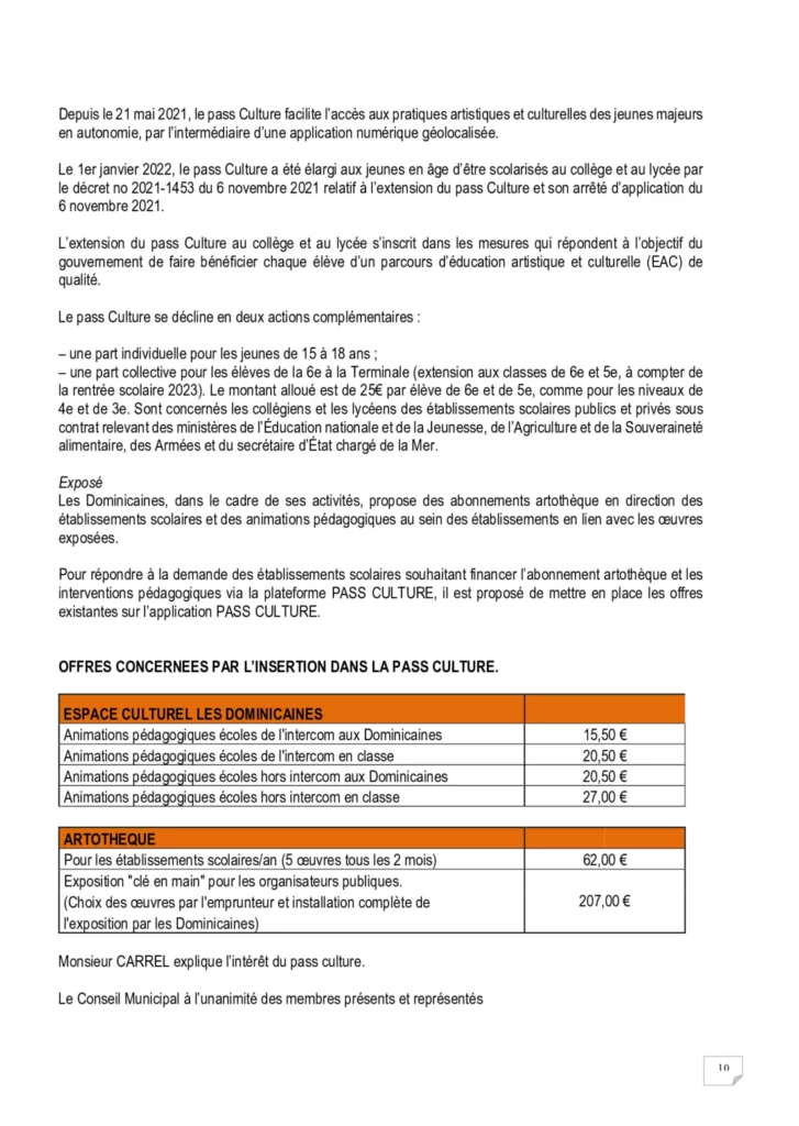 PV conseil municipal - page 10